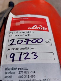 LINDE P60 elektrický tahač - 5