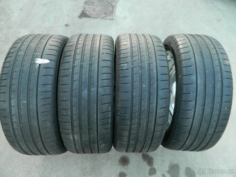alu kola 5x112+letní pneu r17, - 5