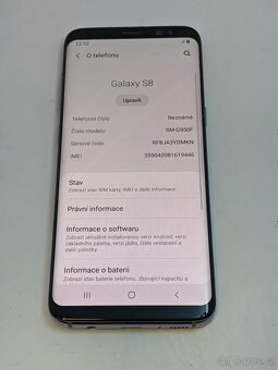 Samsung Galaxy S8 64gb black. Záruka 6 měsíců. - 5
