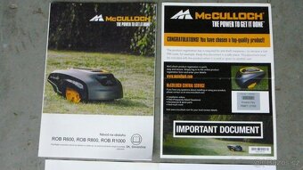 Robotická sekačka McCulloch ROB R 600 - 5