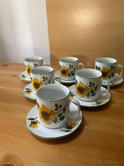 Čínský porcelán, Český porcelán, zdobené skleničky, hrnky - 5