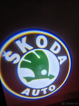 Led logo Projektor Škoda pro Superb II, III 2008- - 5