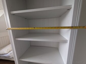 IKEA knihovna Brusali Rack, bílá - 5