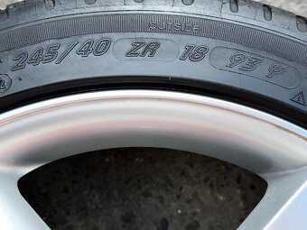 Original ALU kolo 1x Audi 18" 8J ET47 letní pneu 245/40/R18 - 5