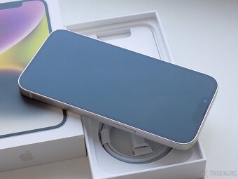Apple iPhone 14 256GB Bílý - ZÁRUKA 12 MĚSÍCŮ - TOP STAV - 5