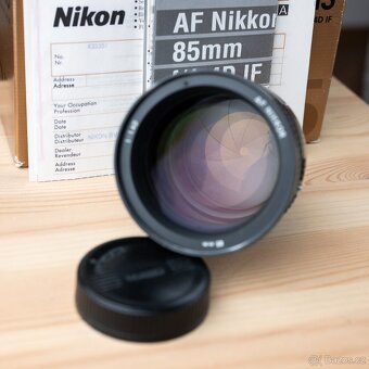 Prodám Nikon 85mm F 1.4 AF-D - 5