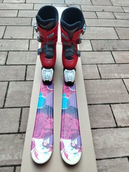Dívčí lyže K2, 112cm. + Lyžáky Salomon 22. - 5