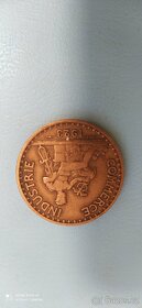 2 Franková mince z r. 1923 s chybou - 5
