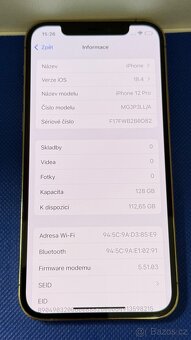 iPhone 12 Pro 128GB Gold, pěkný stav - 5