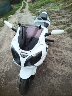 Kawasaki ZX9R 2002, 43 tkm, Laděný výfuk, LED blinkry - 5