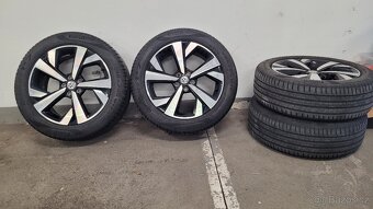 Litá kola Škoda, Volkswagen, Seat 205/55 R17, 5x100 vc. Pneu - 5