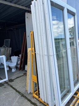 PLASTOVÉ DVOUKŘÍDLÉ BALKÓNOVÉ DVEŘE 158x239-PLZEŇ - 5