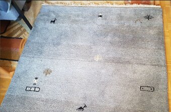 NDO GABBEH 100% vlna, ručně vázaný koberec IKEA, 140x200cm - 5