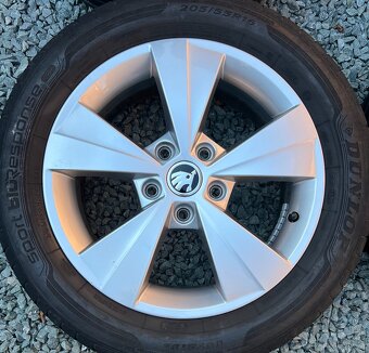 Letní kola Škoda Octavia 3 205/55 R16 Dunlop Bluresp. (1820) - 5