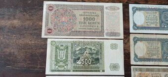 Bankovky Slovenský Štát. Slovensko. - 5