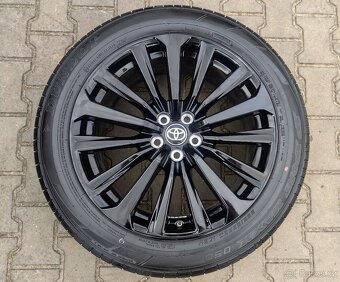 Alu kola originál Toyota Highlander 5x114,3 R20 KRÁSNÁ SADA - 5