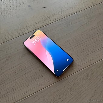 ZÁNOVNÍ APPLE IPHONE 15 PRO MAX 256GB-TITAN,BATERIE 100% - 5