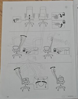 Kancelářská židle Ikea Markus - 5