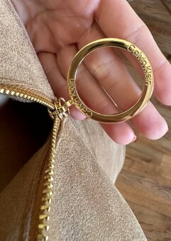 Semišové pouzdrové šaty Calvin Klein - 5