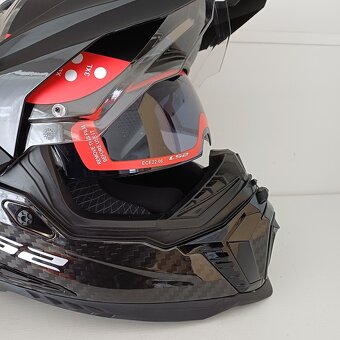 Enduro přilba LS2 Explorer Carbon Glos - 5