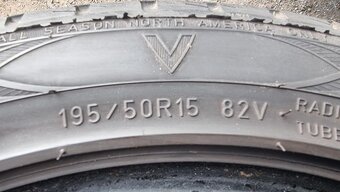 Letní pneumatika 195/50/15 Nokian - 5