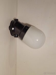 2x nástěnná industriální bakelitová lampa lampička - 5