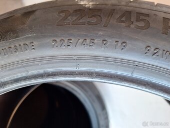 Prodám letní pneu 225/45/19 Continental sport 6 - 5