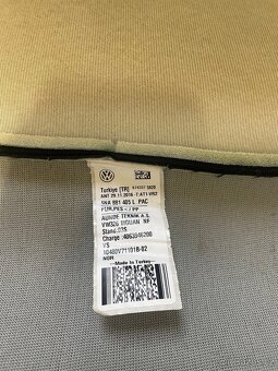 Sedadlo řidiče VW Tiguan 5NA od 2016- - 5