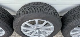 Zimné Semperit 225/60 R17, Audi A6 5x112, 7,5J, ET 36 - 5