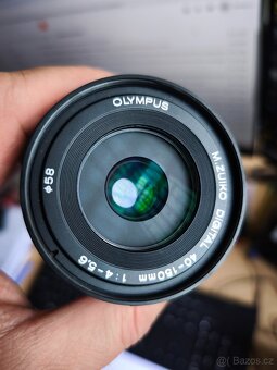 Olympus M.Zuiko ED 40-150/4-5.6 R MSC Black TOP STAV - 5