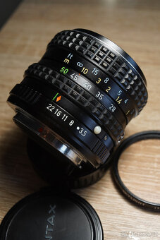 Objektiv SMC Pentax-M Zoom 28–50mm f/3.5–4.5 – kompaktní kov - 5
