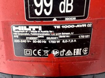 Bourací kladivo HILTI TĚ 1000-AVR - 5