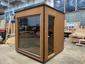 Moderní sauna, venkovní, zahradní sauna Marivox - 5