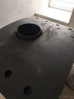 Krbová kamna s výměníkem plus radiátory - 5