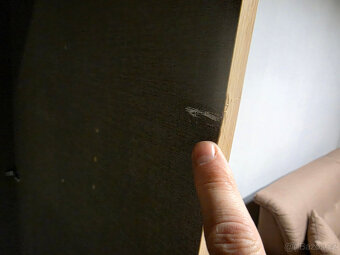 Nová hnědošedá šatní skříň zašupovací - 5