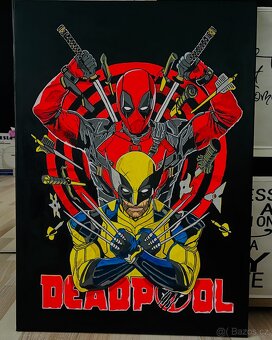 Ručně malované akrylové obrazy - 5