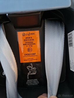 Autosedačka cybex aton 5 top stav - 5