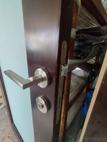 Dubové dveře (kompletní) kouplna - 5