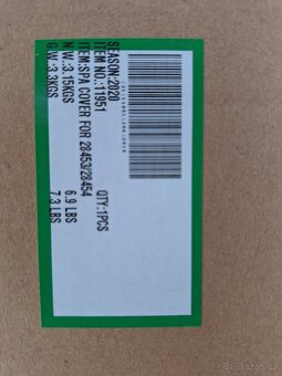 Prodám náhradní kryt vířivky INTEX PURE SPA OCTAGON pro 4 os - 5