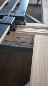 Postel IKEA 160x200 + rošty + matrace zdarma - 5