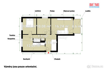 Prodej bytu 3+1, 60 m², Bezdružice, ul. Na Sídlišti - 5