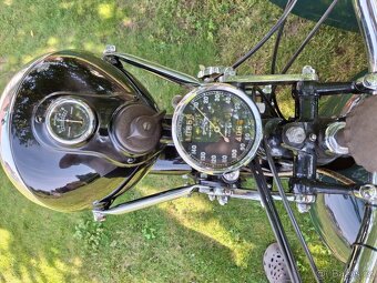 BSA m20 r.v. 1937 sidecar, s TP a SPZ - 5