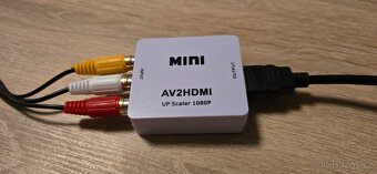 Převodník audio/video signálu z AV(cinch) do HDMI - 5