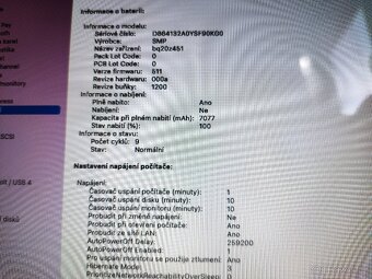 PRODÁNO- MacBook Air 13-inch, 2017-i5,8GB RAM,128GB úložiště - 5