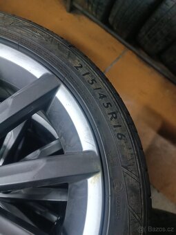 Alu kola 5x100r16 VW polo - 5