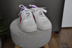 bílé kožené tenisky Puma vel. 38 - 5