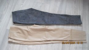 Kalhoty béžové ORSAY, GAUDÍ, triko, vel. 36 - 5