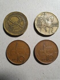 Staré mince 19ks Česko,Slovensko,Rusko,Ukrajina,Rakousko.. - 5