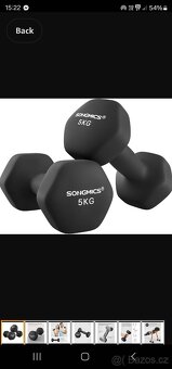 Činky 2x5 kg - 5
