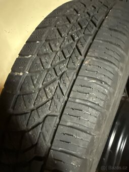 Prodám pneumatiky 2x165/70 r14 celoroční 2x disk bez pneu - 5